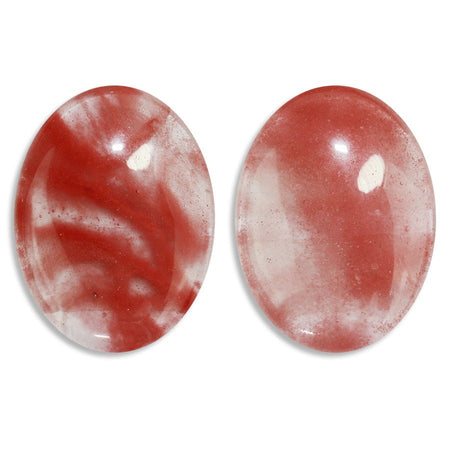Dakota Stones Cherry Quartz 30x22mm Oval Cabochon Gemstones CAB-CHQ30x22OV