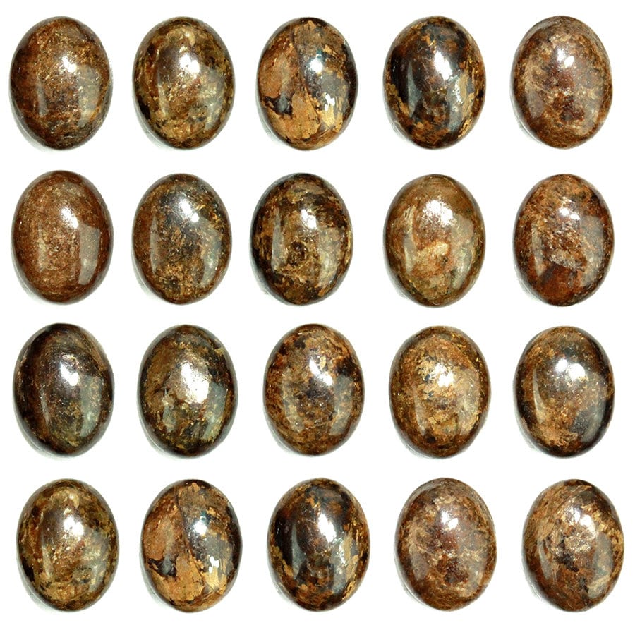 Dakota Stones Bronzite 8x6mm Oval Cabochon Gemstones. CAB- BRZ8x6OV