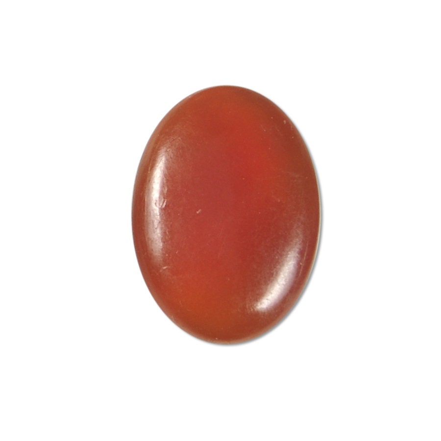 Dakota Stones Matte Carnelian 25x18mm Oval Cabochon Gemstones CAB-MCR25x18OV