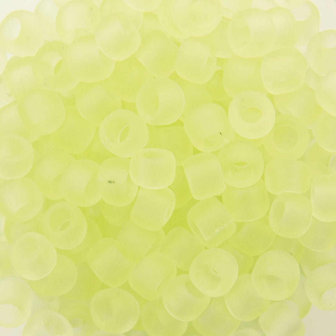 8/0 TOHO ROUND Transparent Frosted Citrus Spritz Seed Bead (8g)