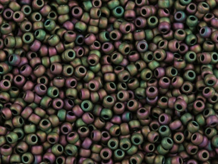 15/0 TOHO ROUND Matte Color Iris Violet Seed Bead (8g)