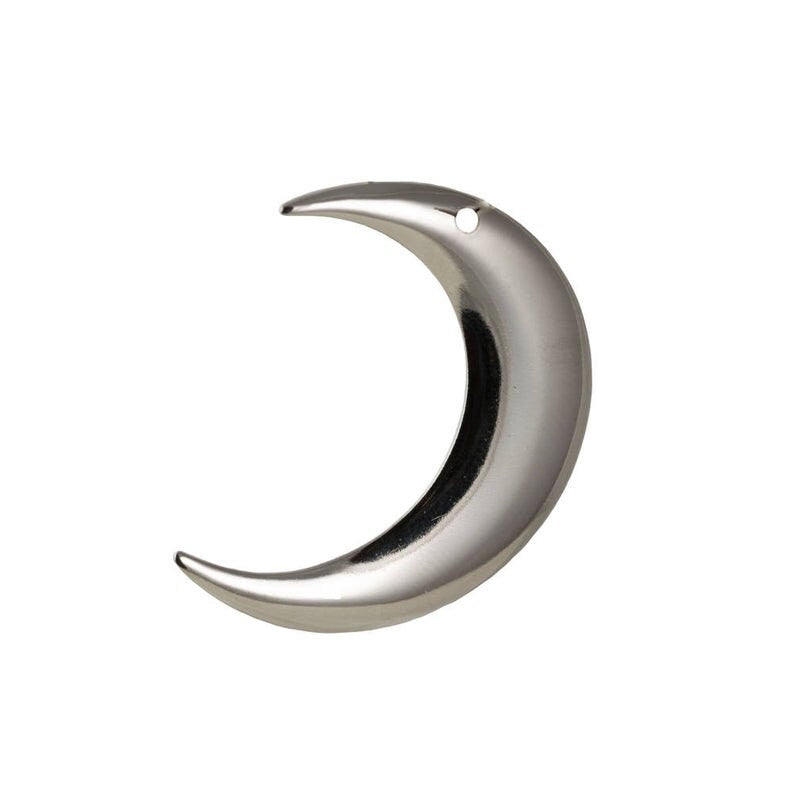 1 Hole ONLY LEFT Facing Crescents 33x28mm (4)