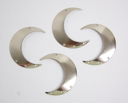 4 Hole BOTH Left and Right Crescents 33x28mm (4)