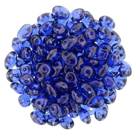 2/5MM MATUBO SUPERDUO Sapphire Vega Beads