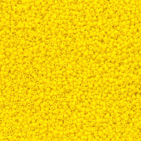 11/0 TOHO ROUND Opaque Dandelion Seed Bead (8g)