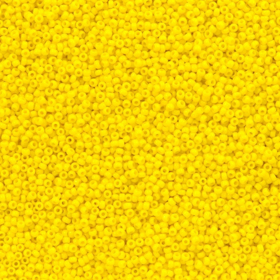 11/0 TOHO ROUND Opaque Dandelion Seed Bead (8g)