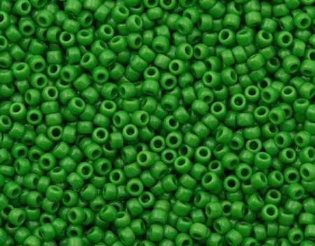8/0 TOHO ROUND Opaque Mint Green Seed Bead (8g)