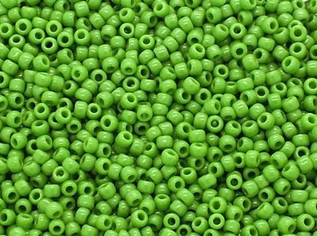 11/0 TOHO ROUND Opaque Mint Green Seed Bead (8g)