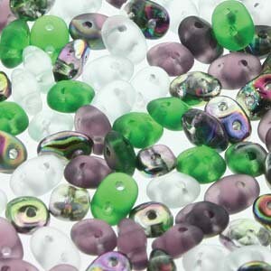 2/5MM MATUBO SUPERDUO Fluorite Mix Beads