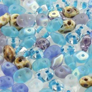2/5MM MATUBO SUPERDUO Frozen Mix Beads