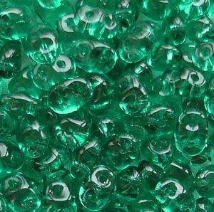 2/5MM MATUBO SUPERDUO Emerald Beads