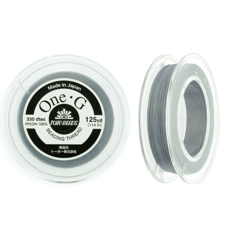 Gray One-G Toho Beading Thread 50/125/250yd