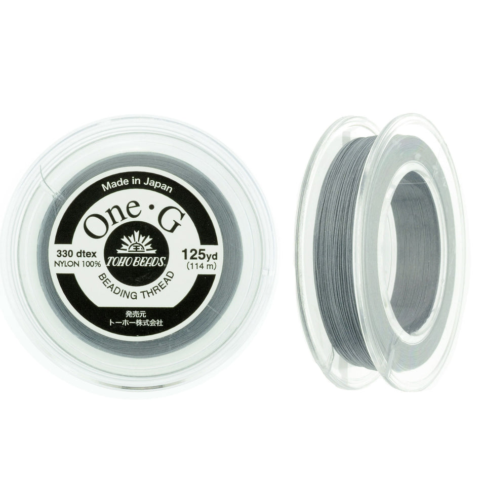 Gray One-G Toho Beading Thread 50/125/250yd
