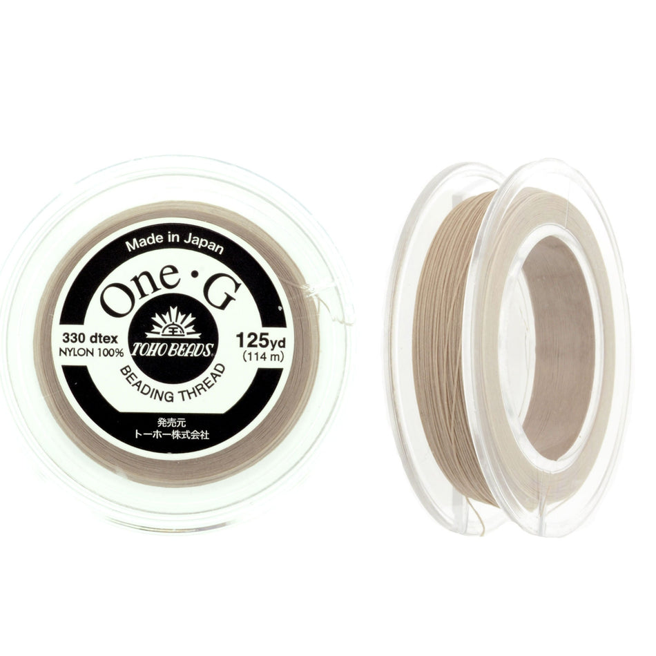 Beige One-G Toho Beading Thread 50/125/250yd