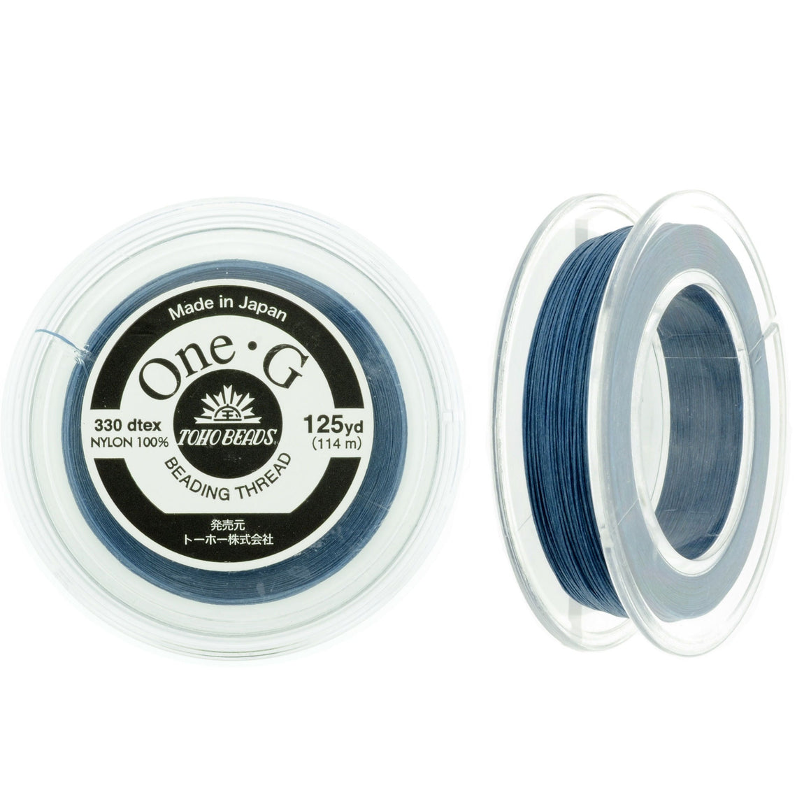 Blue One-G Toho Beading Thread 50/125/250yd