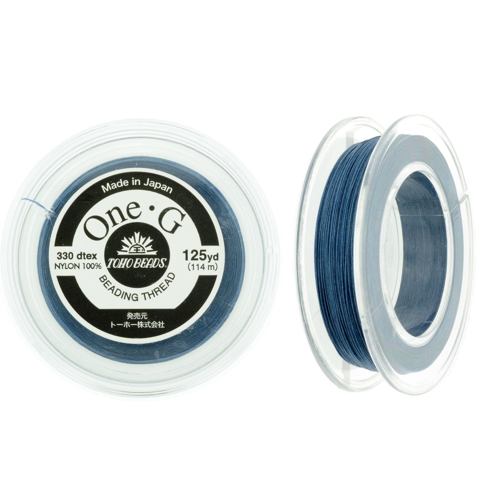 Blue One-G Toho Beading Thread 50/125/250yd