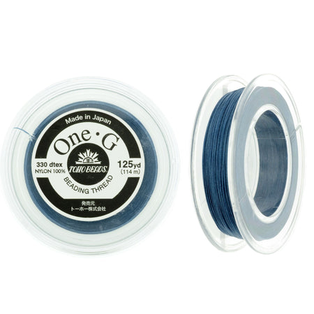 Blue One-G Toho Beading Thread 50/125/250yd