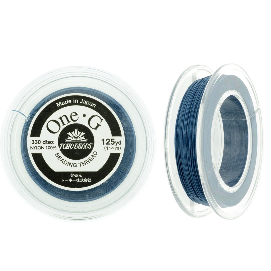 Blue One-G Toho Beading Thread 50/125/250yd