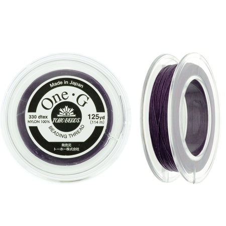 Purple One-G Toho Beading Thread 50/125/250yd