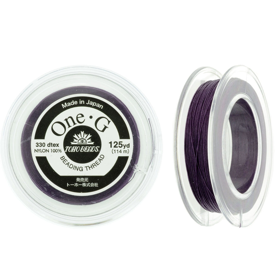 Purple One-G Toho Beading Thread 50/125/250yd