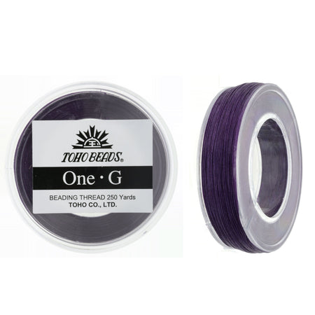 Purple One-G Toho Beading Thread 50/125/250yd