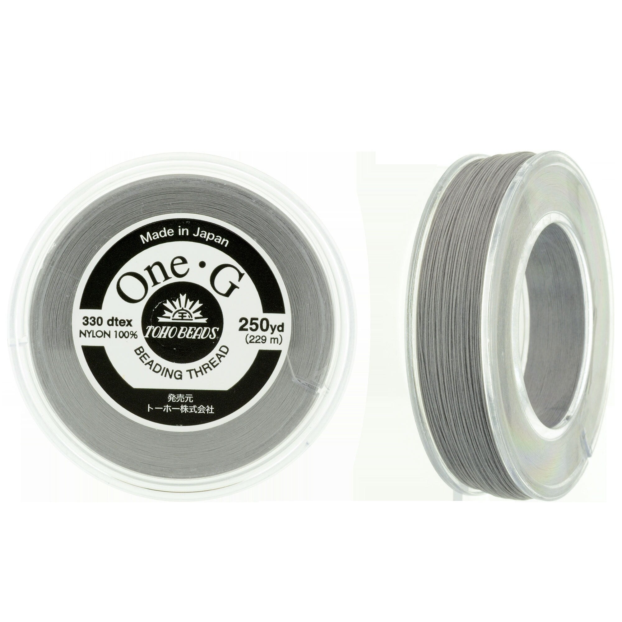 Light Gray One-G Toho Beading Thread 50/125/250yd