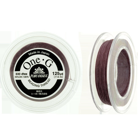 Mauve One-G Toho Beading Thread 50/125/250yd