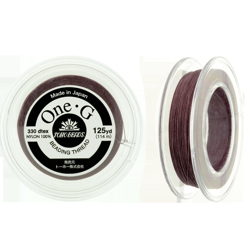 Mauve One-G Toho Beading Thread 50/125/250yd
