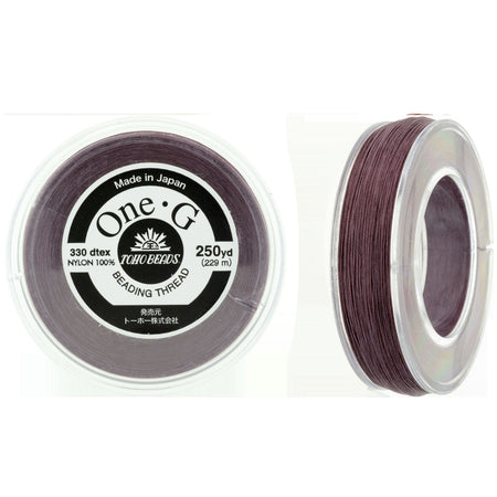 Mauve One-G Toho Beading Thread 50/125/250yd