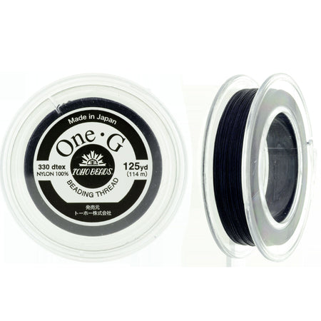 Navy One-G Toho Beading Thread 50/125/250yd