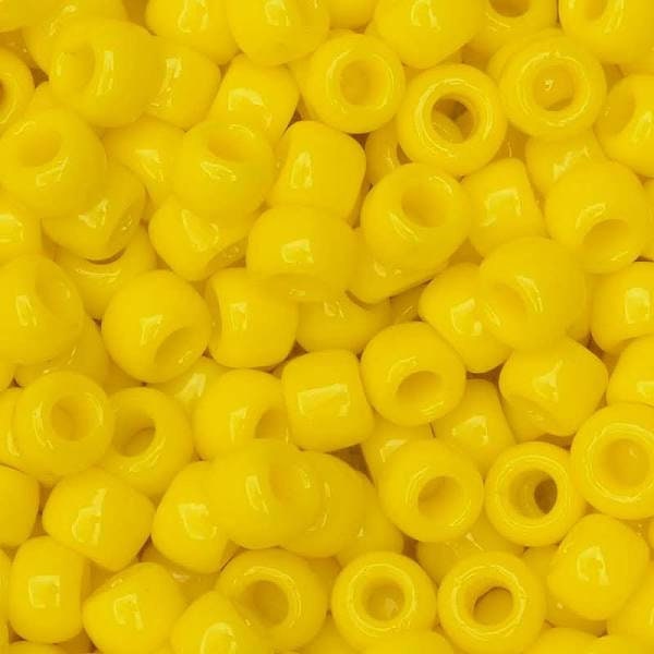 6/0 TOHO ROUND Opaque Sunshine Yellow Seed Bead (8g)
