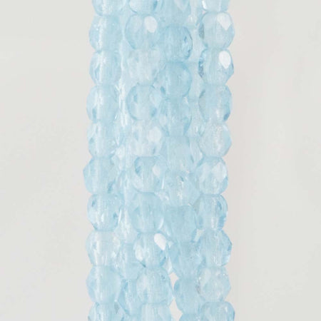 3mm Alexandrite Czech Faceted Firepolish Glass Beads (50)
