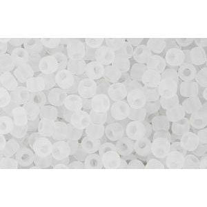 11/0 TOHO ROUND Ceylon Frosted Snowflake Seed Bead (8g)
