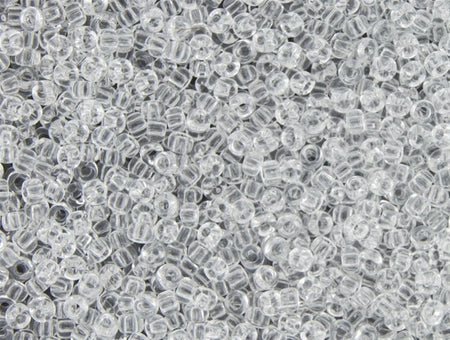 15/0 TOHO ROUND Transparent Crystal Seed Bead (8g)