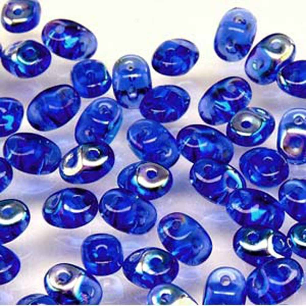 2/5MM MATUBO SUPERDUO Sapphire AB Beads