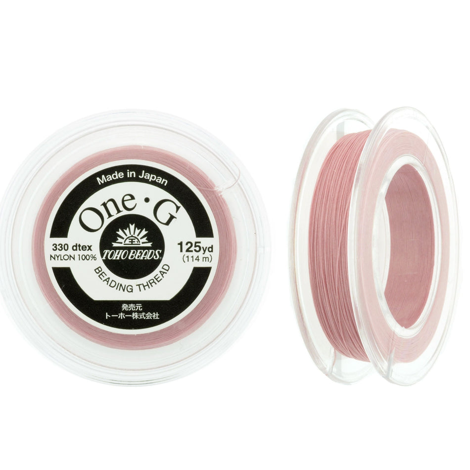 Pink One-G Toho Beading Thread 50/125/250yd