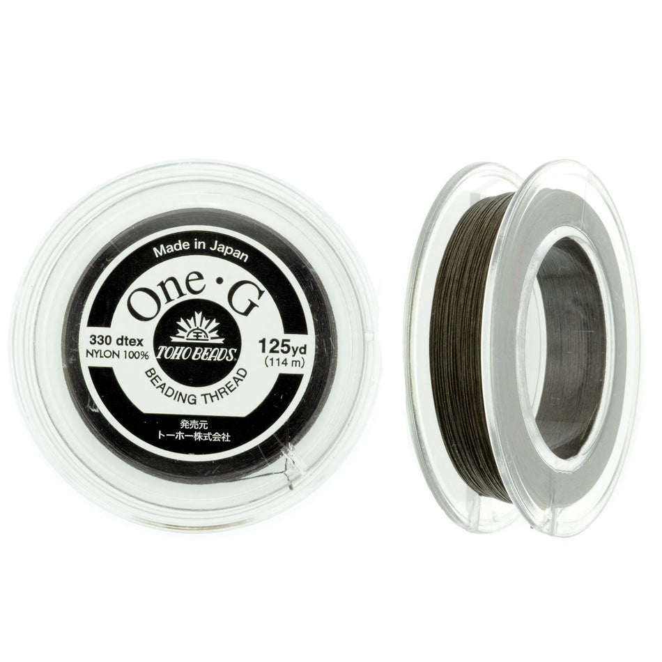 Brown One-G Toho Beading Thread 50/125/250yd