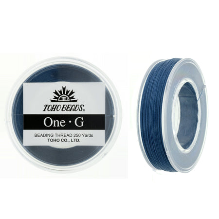 Blue One-G Toho Beading Thread 50/125/250yd
