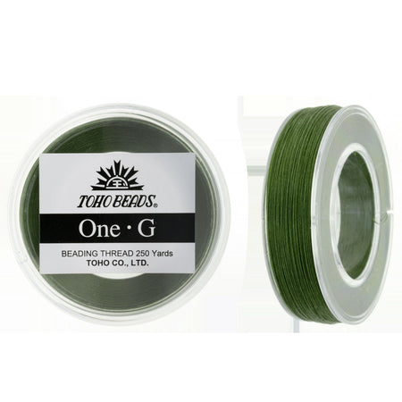Green One-G Toho Beading Thread 50/125/250yd