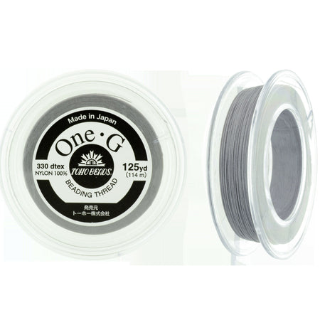 Light Gray One-G Toho Beading Thread 50/125/250yd