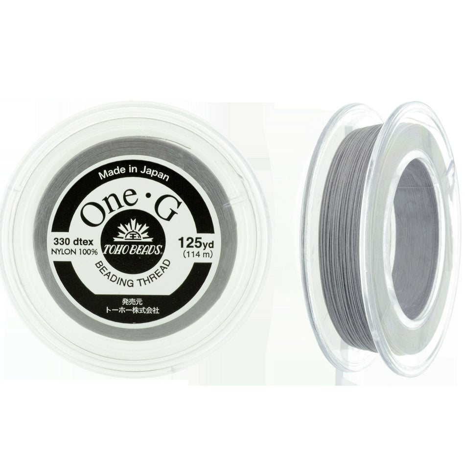 Light Gray One-G Toho Beading Thread 50/125/250yd