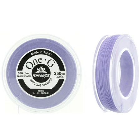 Light Lavender One-G Toho Beading Thread 50/125/250yd