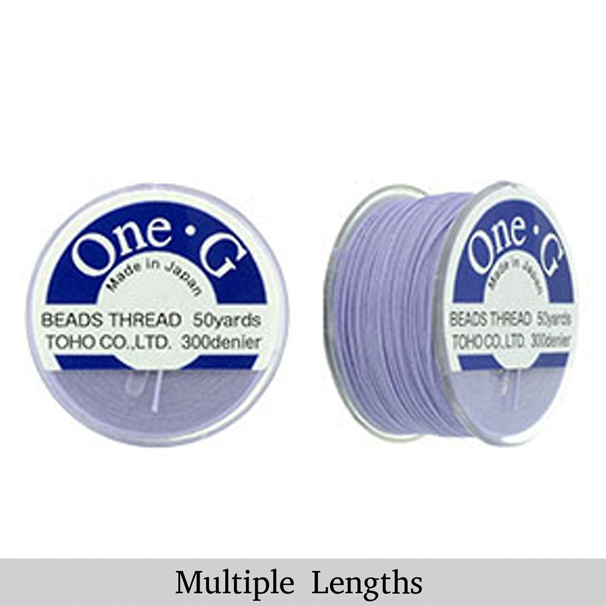 Light Lavender One-G Toho Beading Thread 50/125/250yd