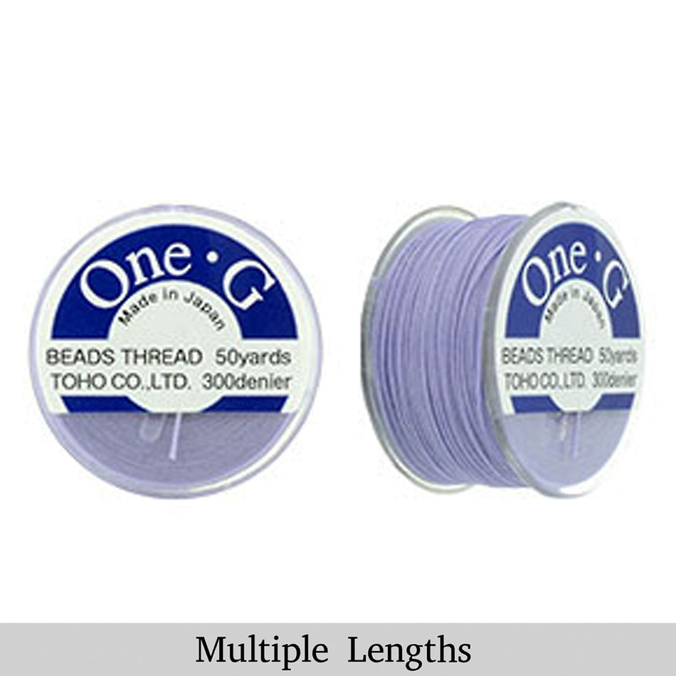 Light Lavender One-G Toho Beading Thread 50/125/250yd