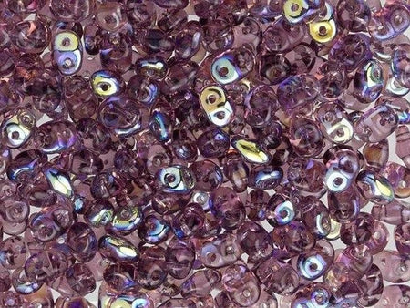 2/5MM MATUBO SUPERDUO Amethyst AB Beads