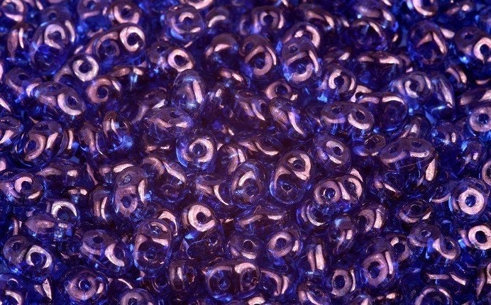 2/5MM MATUBO SUPERDUO Cobalt Vega Beads