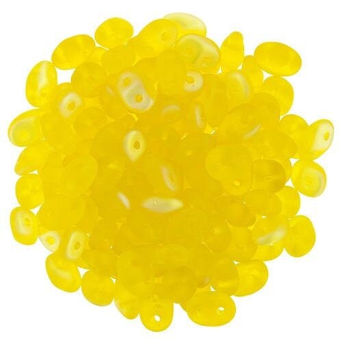 2/5MM MATUBO SUPERDUO Matte Jonquil AB Beads