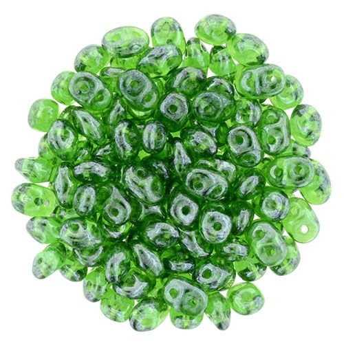 2/5MM MATUBO SUPERDUO Green Vega Beads