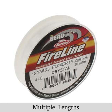 4lb Fireline Crystal Thread .005in/0.12mm 15/50/125/300yd.