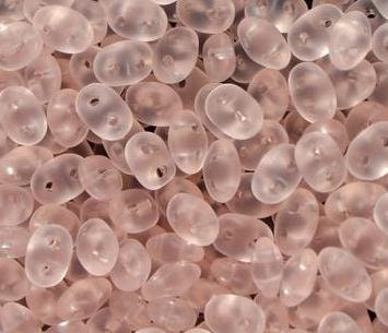 2/5MM MATUBO SUPERDUO Matte Rosaline Beads